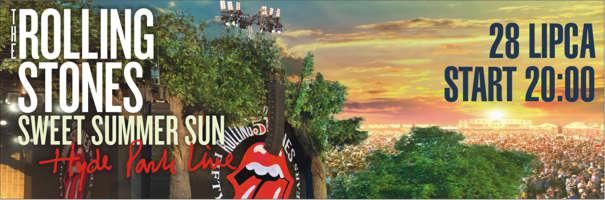 Multikino: koncert The Rolling Stones: Sweet Summer Sun - Hyde Park Live. Wygraj bilety!, 